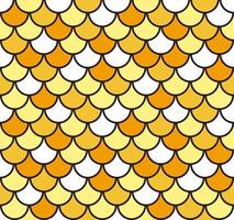 Seamless Fish Scale Pattern Vector Illustration