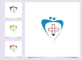 Medical Health Care Logo Template vector