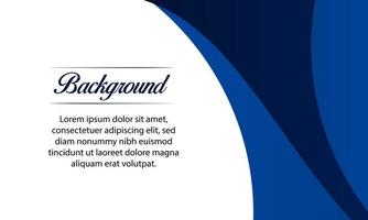 Abstract Gradient Blue Banner Background vector