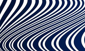 Abstract Curved Lines Pattern on Blue Background vector