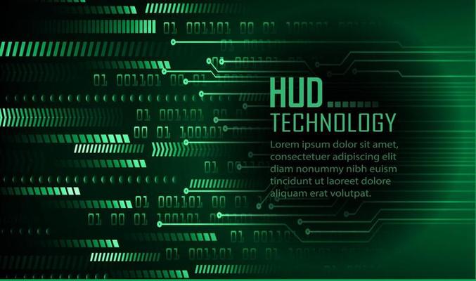 cyber circuit future technology concept background