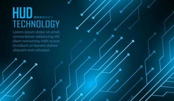 cyber circuit future technology concept background vector