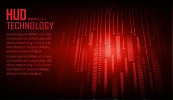 cyber circuit future technology concept background vector