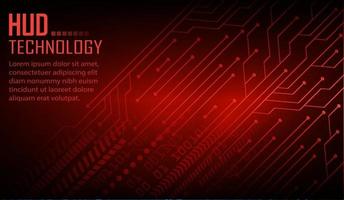 cyber circuit future technology concept background vector