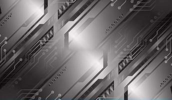 cyber circuit future technology concept background vector