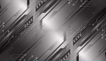 cyber circuit future technology concept background vector