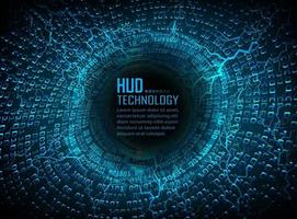 cyber circuit future technology concept background vector