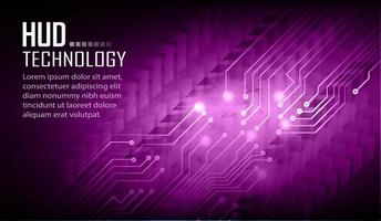 cyber circuit future technology concept background vector