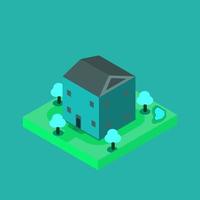 Minimalist and cheerful home illustration vector