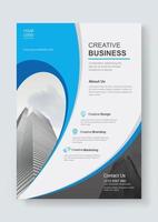 Corporate Business Cover Design Template. vector