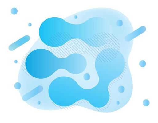 Probiotics and bacterial fluid. Lactobacillus logo with text.