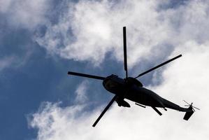 Air show in Madrid, Spain. photo