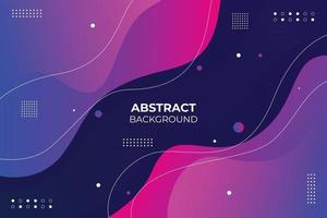 abstract liquid color background. colorful gradient shape composition vector