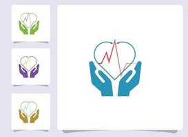 Medical Health Care Logo Template vector