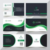 Creative And Corporate And Minimal Business Card Design Template vector