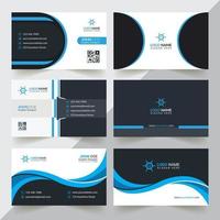 Modern And Professional Business Card Design Template vector