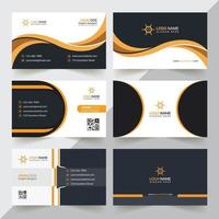 Creative And Corporate And Minimal Business Card Design Template vector