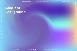 Abstract fluid shapes mesh gradient colors backgrounds set. vector