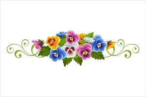 beautiful flower vector