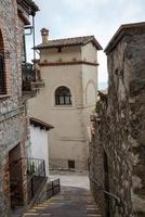 Buildings in Cesi, in Terni province, Italy, 2020 photo