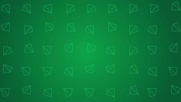Geometry pattern with squared pyramids background animation video