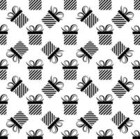 gift box seamless pattern vector