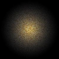 Golden Glitter Halftone Dotted Backdrop Gold Retro Pattern vector