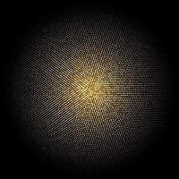 Golden Glitter Halftone Dotted Backdrop Gold Retro Pattern vector