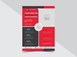 Corporate Multipurpose Business Flyer Design Template vector