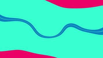 Abstract background with distorted multicolored line patterns video