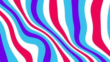 abstracte achtergrond met vervormde veelkleurige lijnpatronen