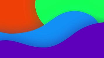 Abstract Background Beautiful Multicolored Distorted Shapes video