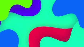 Abstract Background Beautiful Multicolored Distorted Shapes video