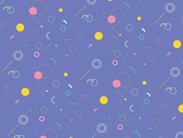 Sparkling circle pattern vector