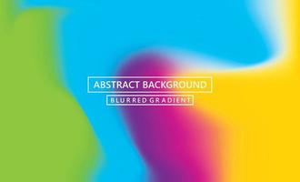 Abstract blurred gradient mesh background vector