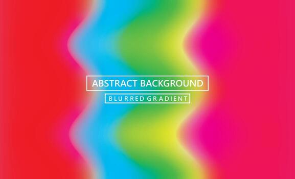 Abstract blurred gradient mesh background vector