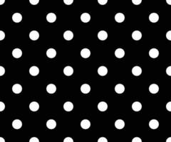 black and white polka dot pattern abstract background vector
