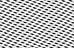 Vintage black and white polka dot pattern background vector
