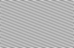 Vintage black and white polka dot pattern background vector