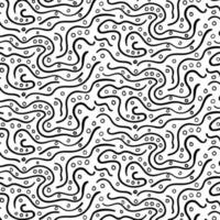 línea abstracta irregular de patrones sin fisuras vector