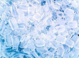 Background with ice cubes photo