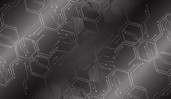 cyber circuit future technology concept background vector