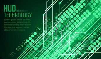 cyber circuit future technology concept background vector