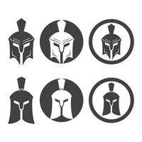 Spartan logo design images illustration vector