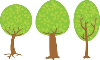 Tree Landscape illustration vector