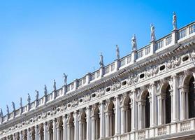 Venice, Italy - Columns perspective photo