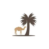 Camel icon vector template illustration