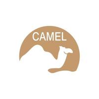 Camel icon vector template illustration