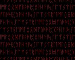 seamless pattern. Runic talismans. Magic and magical runes. vector