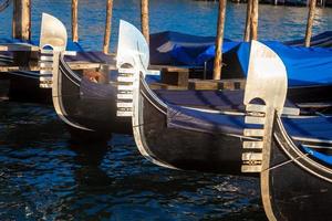 Venice, Gondolas detail photo